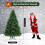 Pre-Lit Flocked Christmas Tree with LED Lights 2