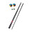Carbon Fiber Pool Cue Stick Two-Section Portable Black 3