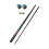 Carbon Fiber Pool Cue Stick Two-Section Portable Black 5