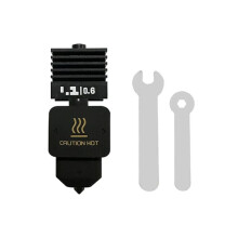 For H2D /H2S High Flow Hotend Kit Quick Swap Hot End with 0.6mm Hardened Steel Nozzles