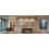 6 Hexagon Gold Plastic Frame Mirror Geometric 30Cm 5