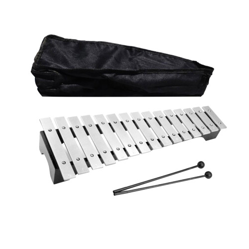 Glockenspiel Portable Percussion Instrument 15 Notes 2