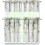 Leaf Kitchen Curtains Farmhouse Green 3-Piece Set 1