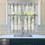 Leaf Kitchen Curtains Farmhouse Green 3-Piece Set 3