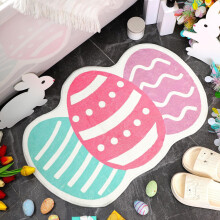 Easter Eggs Bath Mat 28x20 inches