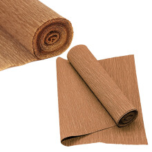 Crepe Paper Streamers Brown 2 Rolls 19 x 98 Inch