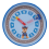 Paw Patrol Chase Wall Clock 10" Blue 1