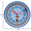 Paw Patrol Chase Wall Clock 10" Blue 3