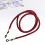 眼镜挂绳 红色 可调节防丢颈带 男女通用 6