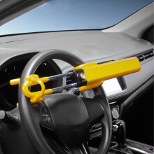 Steering Wheel Lock Anti-Theft Device Adjustable Double