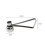 Stainless Steel Egg Shell Opener Tool with Ergonomic Design 1
