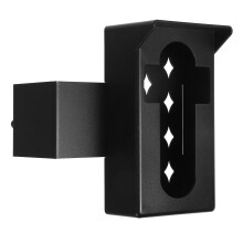 NICEXMAS Anti-Theft Doorbell Mount Black 1 Set