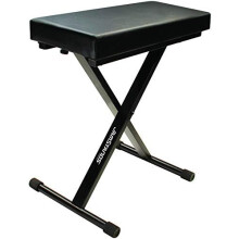 JamStands MB100 medium keyboard bench with cushioned seat