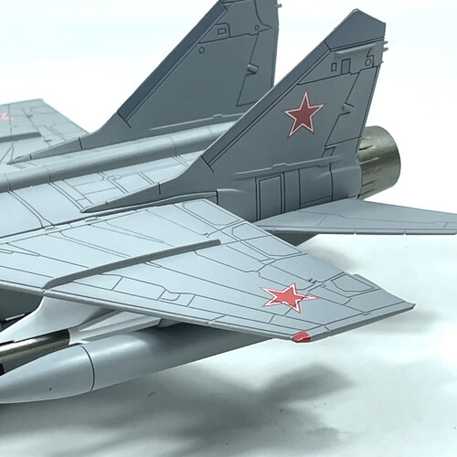 MiG-31 Supersonic Interceptor Aircraft Model 1/72 Alloy ABS 2