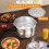Kitchen Pot with Lid and Steaming Tray 1 Set 5