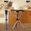 Folding Hiking Cane Stool Adjustable Height Non-slip 5