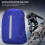 Waterproof Backpack Cover Blue 60L Dustproof Reflective 8