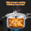Kitchen Pot with Lid and Steaming Tray 1 Set 7