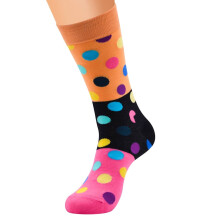 Ankle Socks Cotton Dot Print Men's Casual Dress Socks