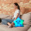 Glowing Star Pillow LED Night Light 22cm Soft Plush 5