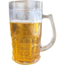Frozen Glass Beer Mug Double Layer 15.2 oz
