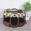 Octagonal Pet Fence Tent Foldable Dog Cage 6