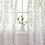 Gradient Green Curtains Washable Privacy Drapery 260 cm 7
