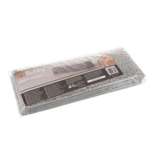 Platte dweilhoezen 33x12cm, 5 stuks, met klittenband, absorberend.