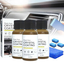 Kristalcoating voor kunststof auto-onderdelen (3 stuks)
