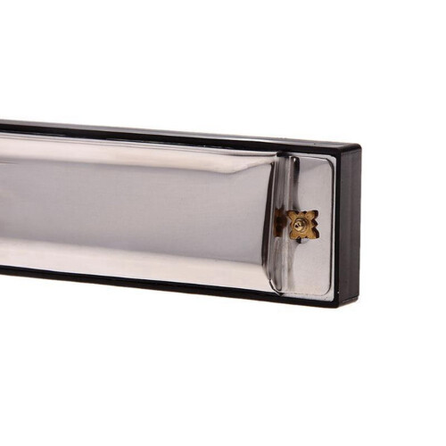 Diatonic Harmonica Blues Harp Swan 10 Hole Silver 1