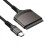 USB-C til SATA-adapterkabel for 2,5" SSD-harddisk 5 Gbps 2
