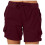 Shorts cargo femininos de verão, modelagem solta, com bolsos e elástico. 1