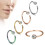 Nose Ring Skin-Friendly Non-Piercing Hoop Multi-Color 1