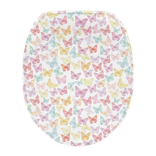 Couvercle de toilette papillon universel (1 pièce)