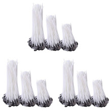 450Pcs Natural Candle Wicks, 150Pcs 8 Inch Candle Wicks, 150Pcs 6 Inch Candle Wicks, 150Pcs 4 Inch Candle Wicks