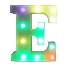 LED svetlá s písmenami Marquee, 18 farieb, s diaľkovým ovládaním a časovačom