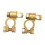 Messing accuklemconnector, bovenste pool, 2 stuks 4