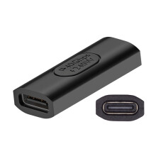 Adaptador USB4 Tipo-C Fêmea para Fêmea 40Gbps 240W 8K