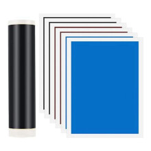 3 Colors Laser Engraving Marking Paper, 6 Pieces Marking Paper for Engraving Metal Ceramics Glass Laser Cutting