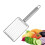 Coupe-tomates portable en acier inoxydable (1 pièce) 3