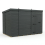 10x6 Pent Composite Shed Tanalised (Single Door, No Windows) 2