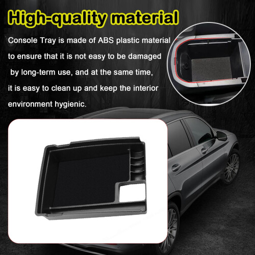 Center Console Tray Armrest Storage Box for Nissan Rogue 2