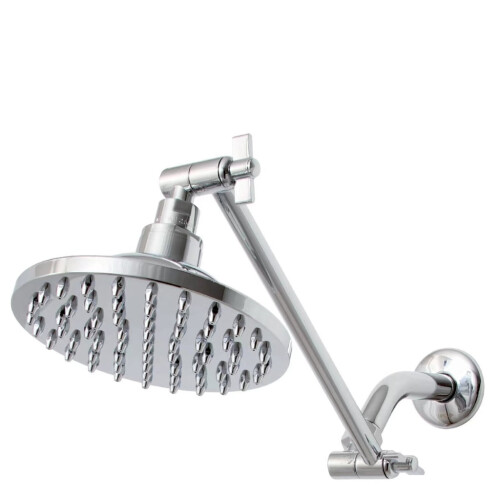 Adjustable Shower Arm Extension Rod Stainless Steel 1