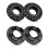 Rear Upper and Lower Rubber Spring Isolator Kit for Jeep 1