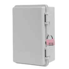Outdoor Electrical Safety Box Weatherproof Lock Mechanism