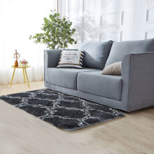 Shaggy Area Rug 24 x 47 Inch Fluffy Washable Non-Slip