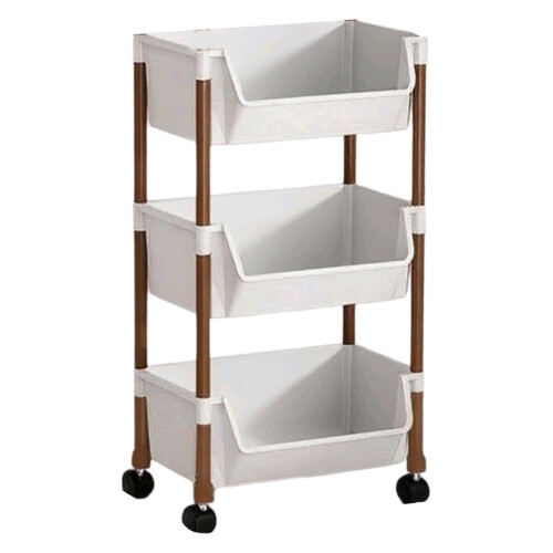 Rolling Storage Cart 4-Tier Mobile Organizer 1