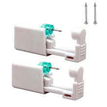 Sterile Nose Piercing Kit Tool with Stud 2 pcs