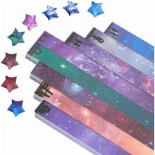 Origami Star Paper Strips 8-Color 1080 Pieces