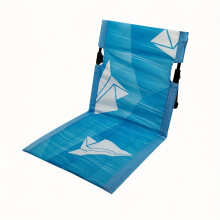 (02) Opvouwbare campingstoel / Buitentuin Park Enkel Luie stoel / Rugleuningkussen Picknick Kamperen Opklapbare achterstoel B